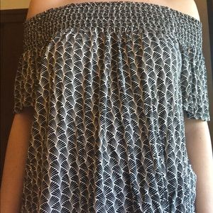 Off the shoulder top